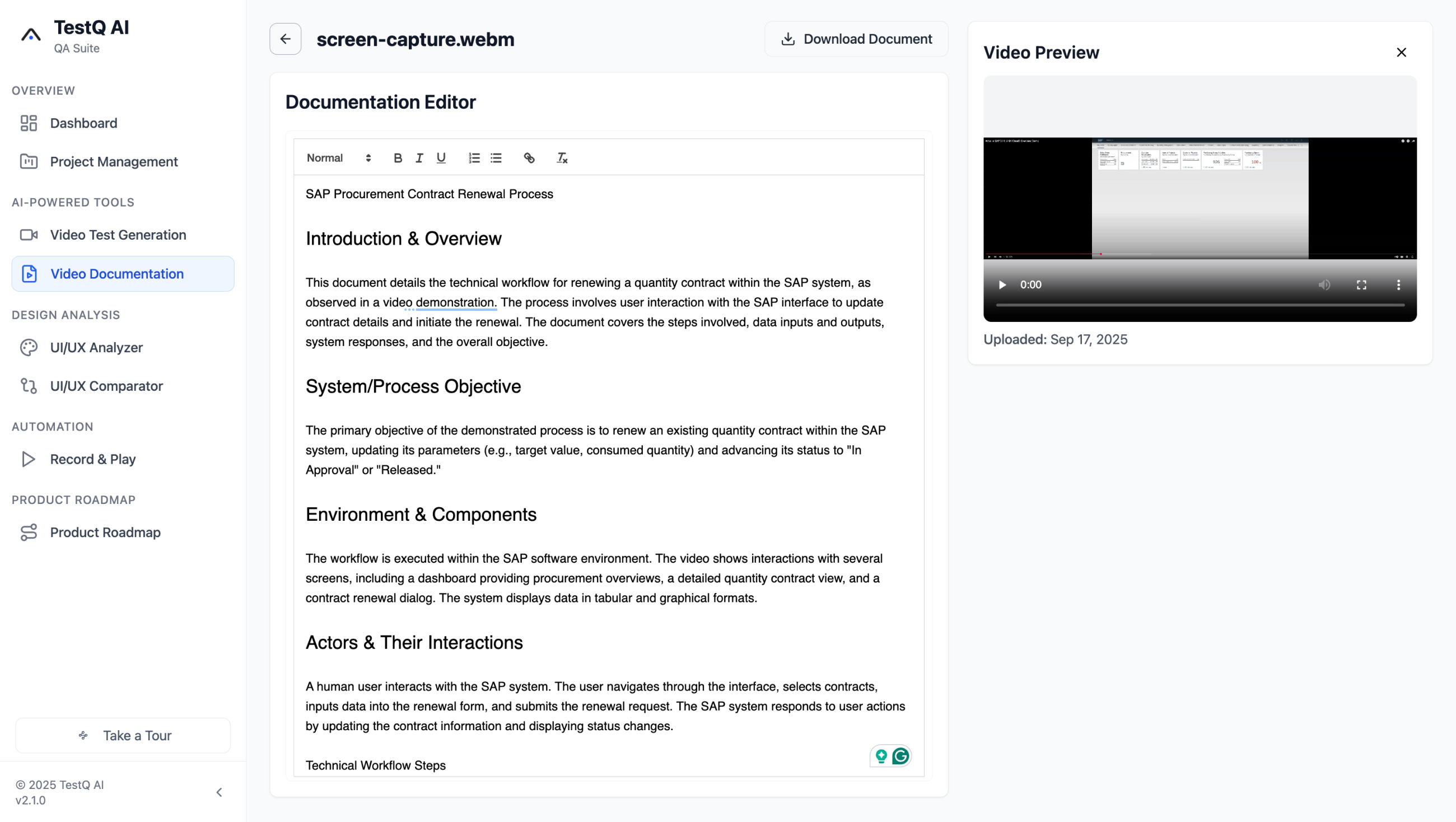 Polish AI Generated Docs